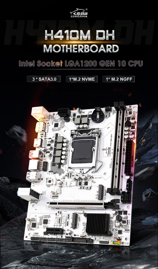 JINGSHA H410M DH motherboard